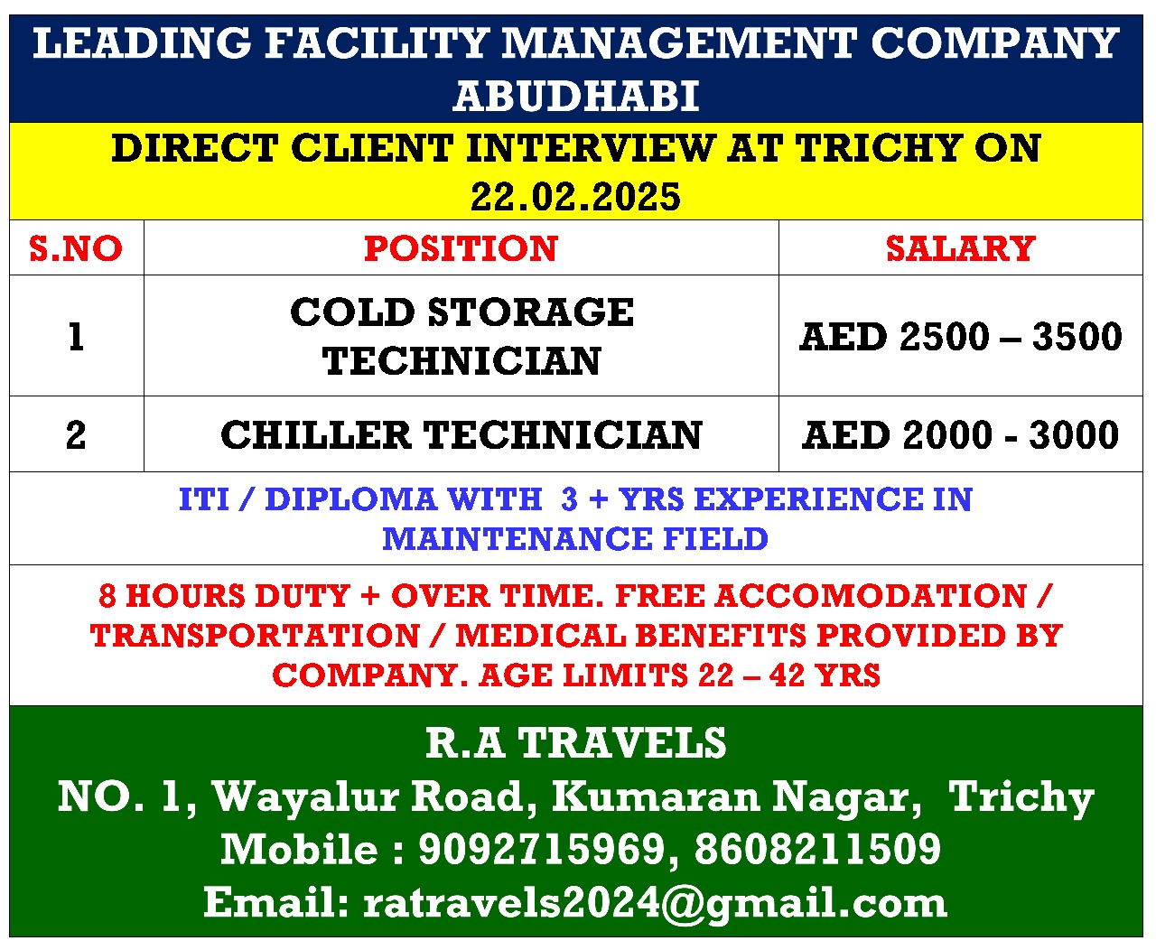 HIRING FOR SECURITY JOB IN DUBAI
