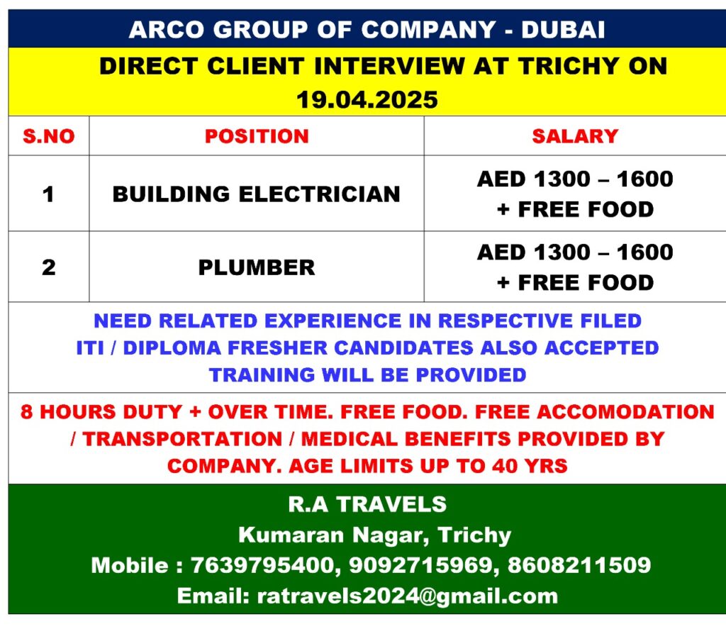ARCO GROUP OF COMPANY IN DUBAI