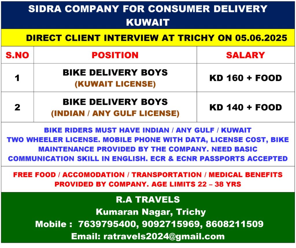 SIDRA COMPANY FOR CONSUMER DELIVERY KUWAIT