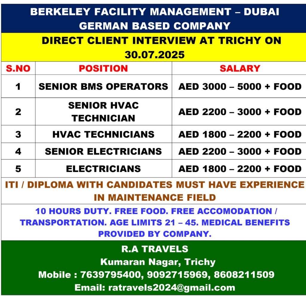 BERKELEY FACILITY MANAGEMENT IN DUBAI