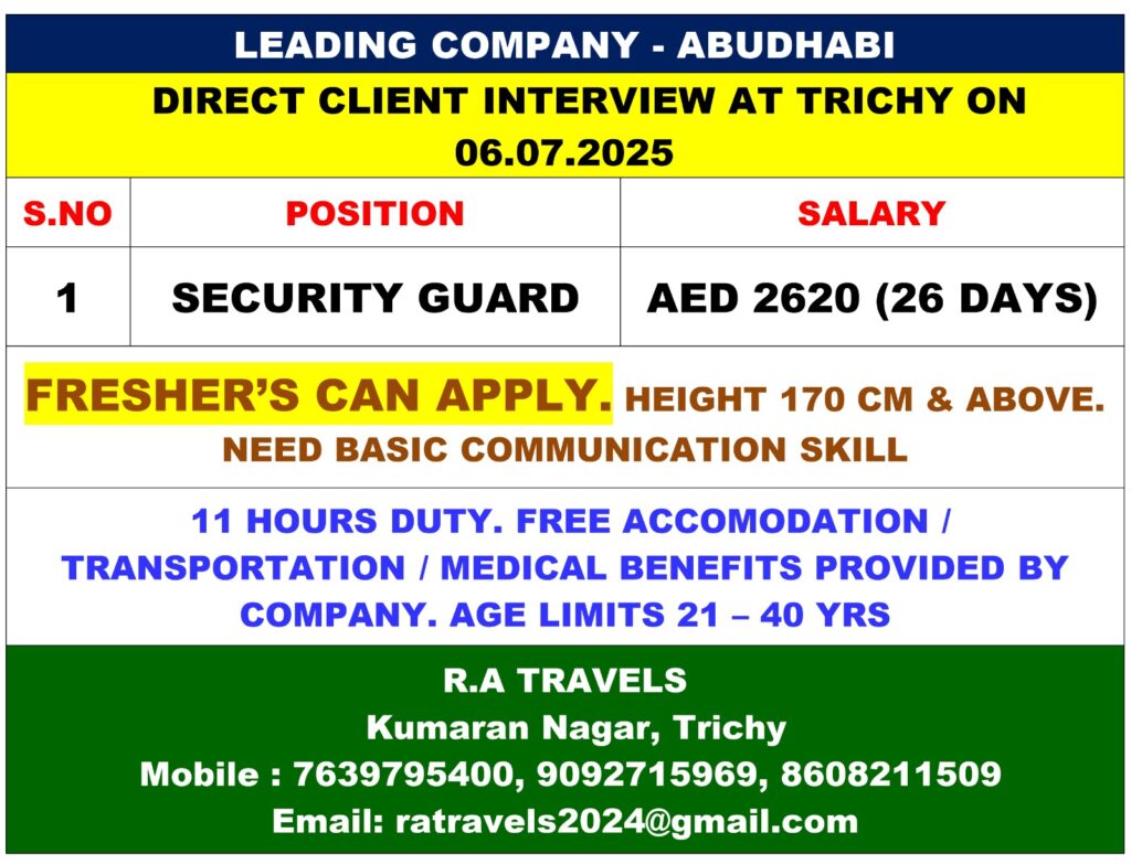 LEADING COMPANY IN ABUDHABI