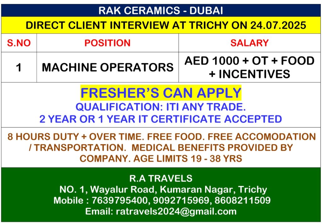 RAK CERAMICS IN DUBAI - DUBAI JOBS