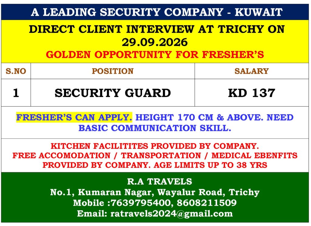 LEADING SECURITY COMPANY IN KUWAIT